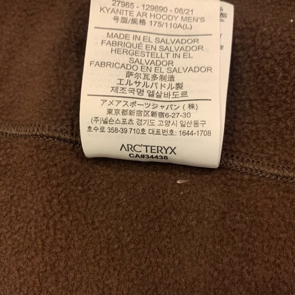 Arc'teryx Kyanite AR Men’s Hoody - Picture 8 of 15